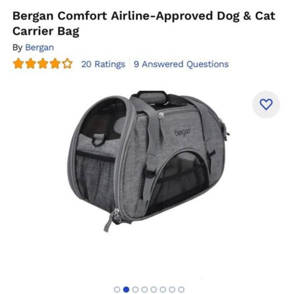 Bergan Canvas Pet Carrier - Picture 8 of 11